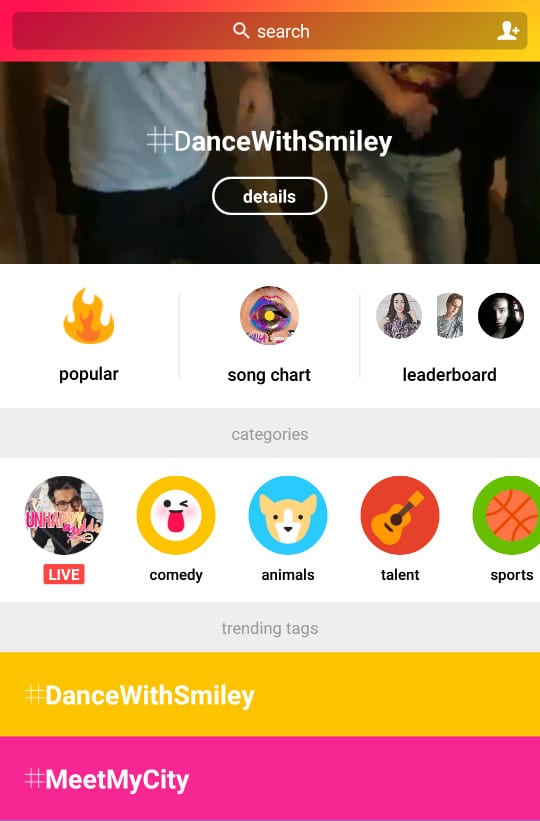 smiley campanie exclusiva musical.ly